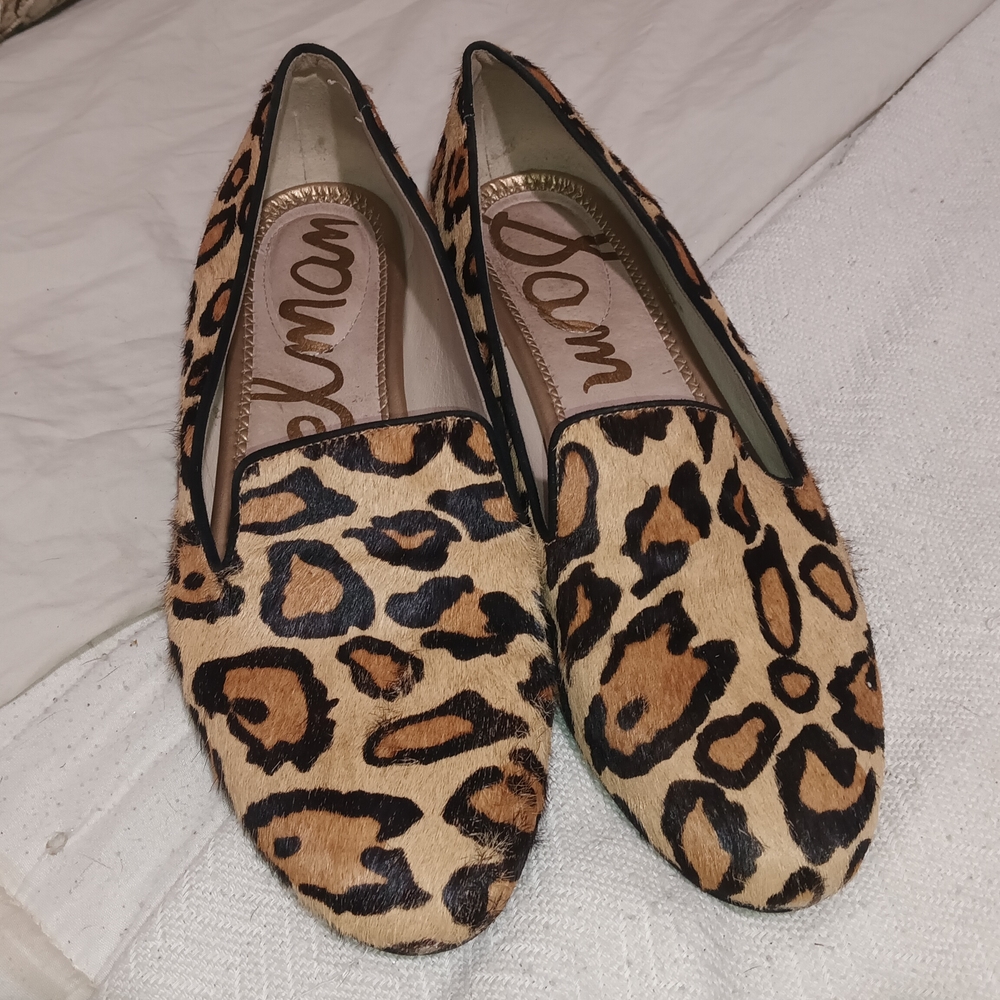 Sam Edelman Animal Print Flats